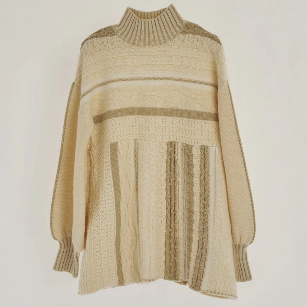 Kastane(カスタネ)のeaphi strata design knit レディースのトップス(ニット/セーター)の商品写真