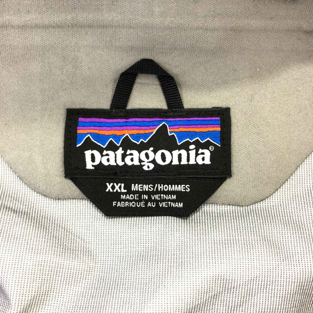 patagonia(パタゴニア)のpatagonia パタゴニア トレントシェルジャケット h2no アウター アウトドア 大きいサイズ 防水 オレンジ (メンズ XXL) 中古 古着 P8009 メンズのジャケット/アウター(マウンテンパーカー)の商品写真