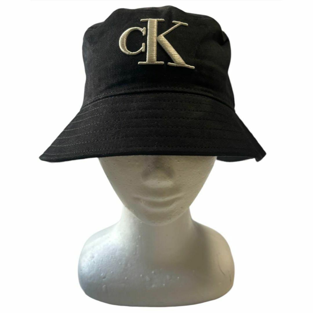 Calvin Klein(カルバンクライン)のCALVIN CLEIN カルバンクライン ハット ブラック 新品未使用 レディースの帽子(ハット)の商品写真