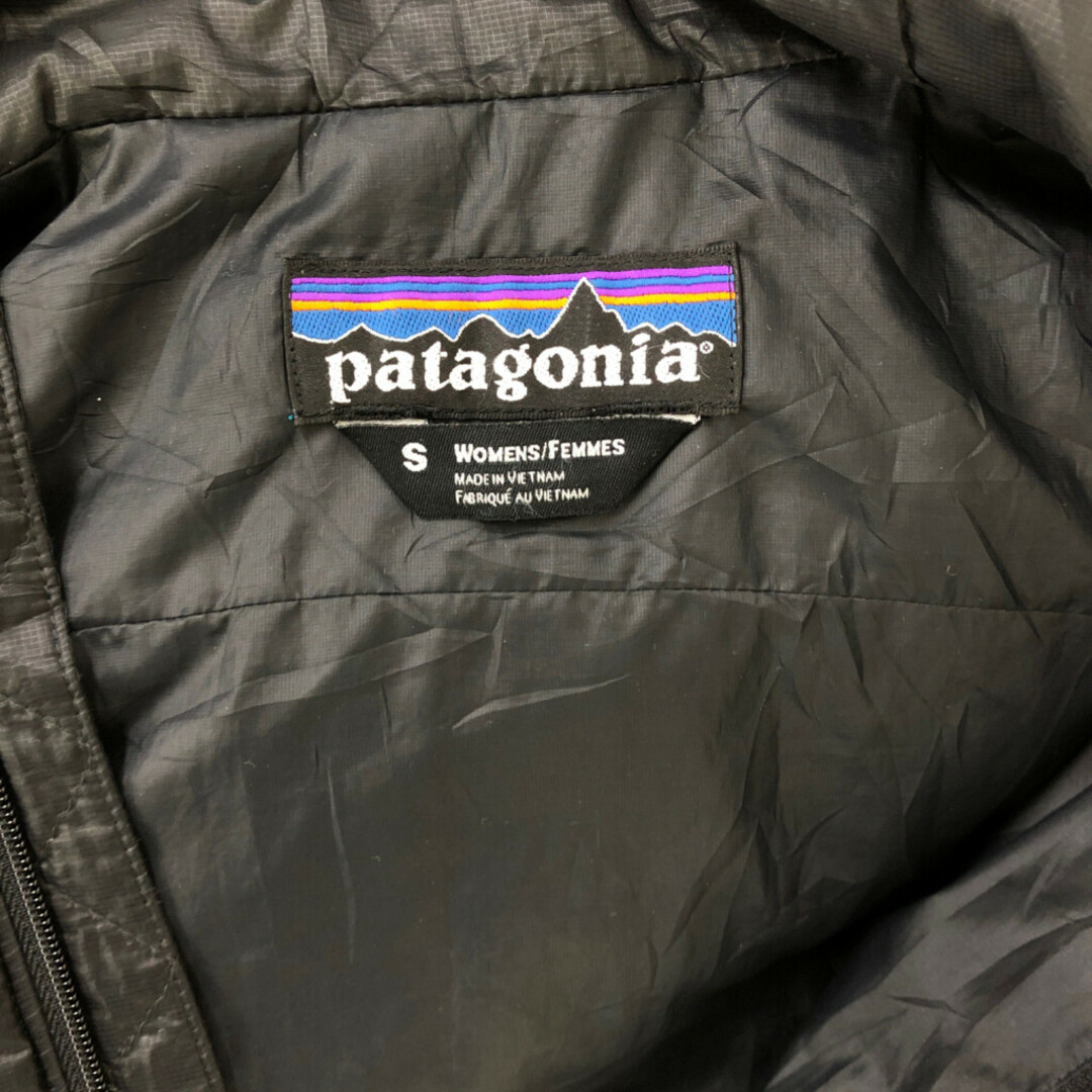 patagonia(パタゴニア)のpatagonia パタゴニア ナノパフジャケット PRIMALOFT プリマロフト アウター アウトドア 防寒 ブラック (レディース S) 中古 古着 P8257 メンズのジャケット/アウター(その他)の商品写真