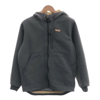 パタゴニア(patagonia)のpatagonia パタゴニア Burly Man フーデッド ジャケット ジャケット アウター アウトドア グレー (メンズ M) 中古 古着 P8258(その他)