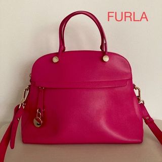 フルラ(Furla)のtaroちゃん様FURLA パイパー バッグ ショルダー レザー  ピンク(ショルダーバッグ)