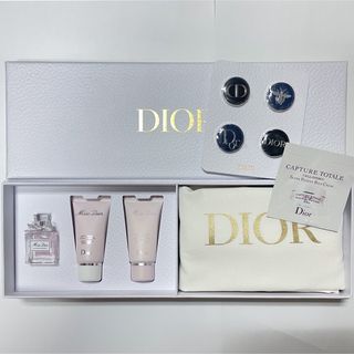 ディオール(Dior)の◼️おまけ付◼️Dior トラベルセット・ピンバッジ(コフレ/メイクアップセット)