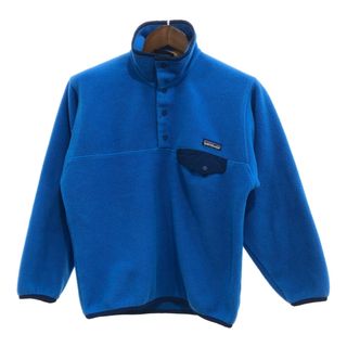 パタゴニア(patagonia)のpatagonia パタゴニア SYNCHILLA シンチラ スナップT フリースジャケット アウター アウトドア ブルー (メンズ XS) 中古 古着 P8314(その他)