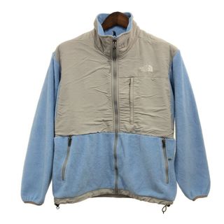 ザノースフェイス(THE NORTH FACE)のTHE NORTH FACE ノースフェイス デナリジャケット フリース POLARTEC ポーラテック  ライトブルー (レディース L) 中古 古着 P8367(その他)