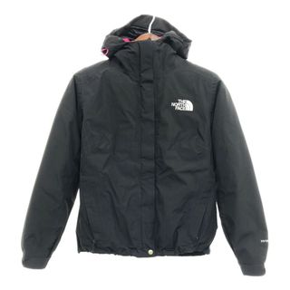 ザノースフェイス(THE NORTH FACE)のTHE NORTH FACE ノースフェイス HYVENT マウンテンパーカー アウター アウトドア 防水 ブラック (レディース S) 中古 古着 P8451(その他)