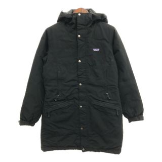 patagonia - patagonia パタゴニア ダウン Aライン コート アウター アウトドア 防寒 ブラック (レディース L) 中古 古着 P8473