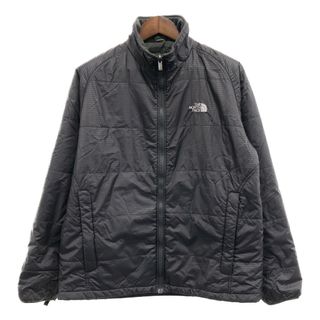 THE NORTH FACE ノースフェイス ナイロン 中綿 ジャケット アウター アウトドア グレー (メンズ XL) 中古 古着 P8458