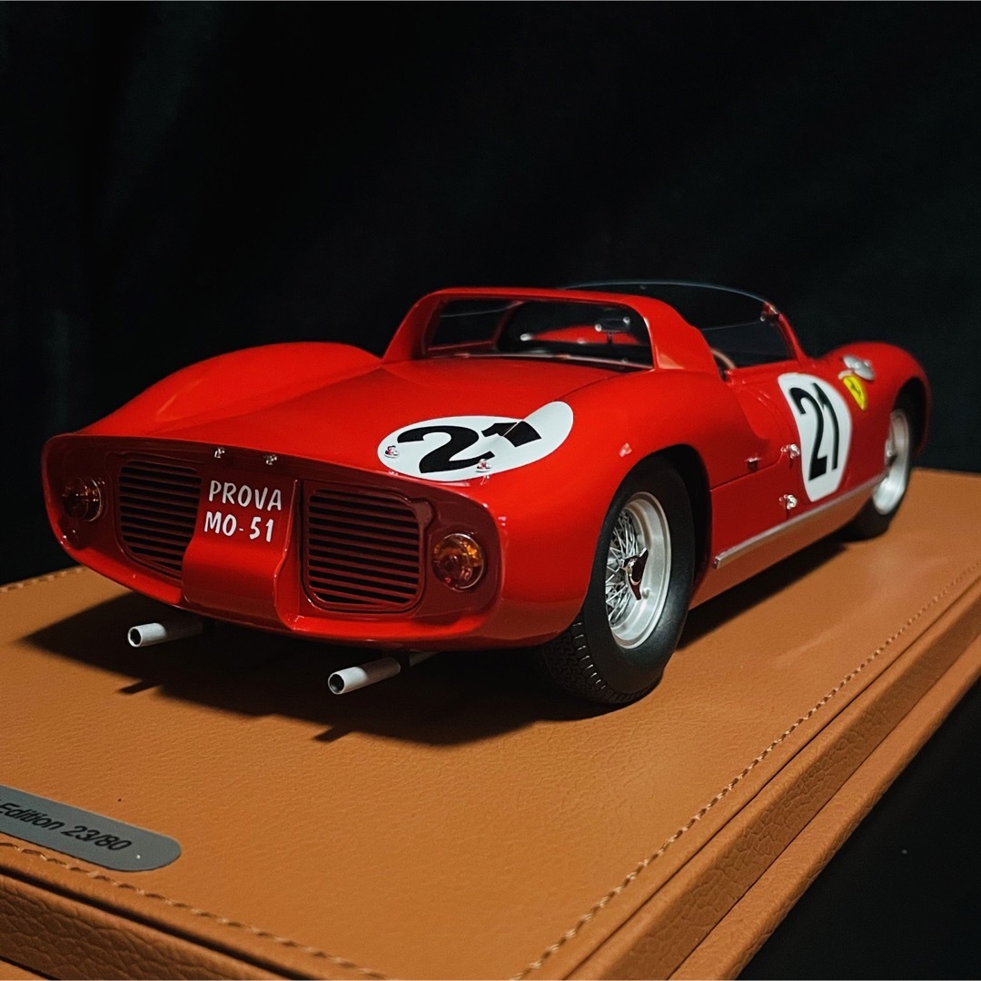 Ferrari(フェラーリ)の限定80台 1/18 BBR フェラーリ 250P Le Mans 優勝 エンタメ/ホビーのおもちゃ/ぬいぐるみ(ミニカー)の商品写真