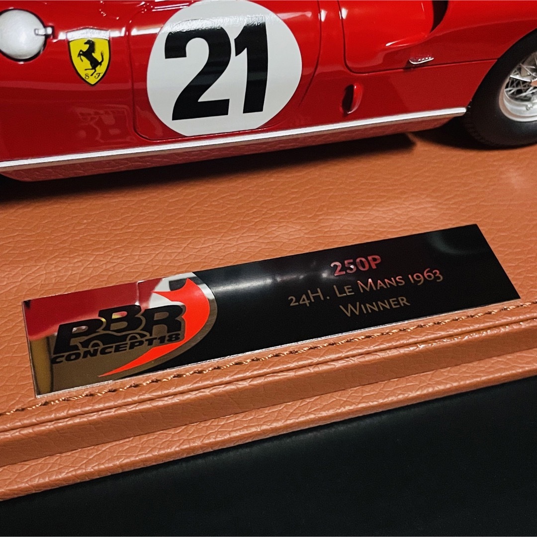 Ferrari(フェラーリ)の限定80台 1/18 BBR フェラーリ 250P Le Mans 優勝 エンタメ/ホビーのおもちゃ/ぬいぐるみ(ミニカー)の商品写真