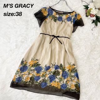 エムズグレイシー シフォンワンピースの通販 55点 | M'S GRACYを買う 