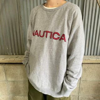 ノーティカ(NAUTICA)のNAUTICA ノーティカ ロゴ刺繍 スウェットシャツ メンズXL(スウェット)