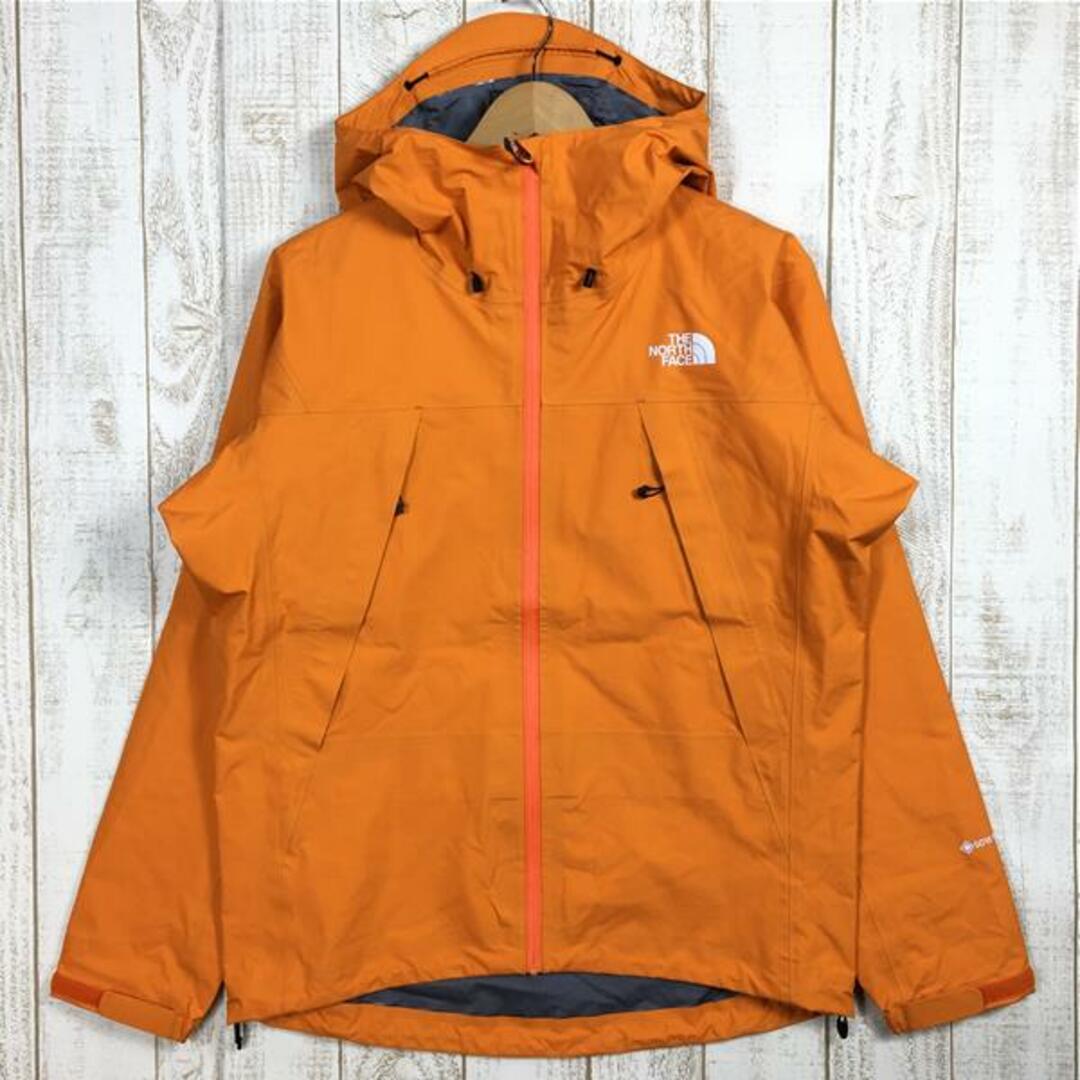 THE NORTH FACE(ザノースフェイス)のMENs M  ノースフェイス クライム ライト ジャケット Climb Light Jacket ゴアテックス レインシェル フーディ NORTH FACE NP62303 オレンジ系 メンズのメンズ その他(その他)の商品写真