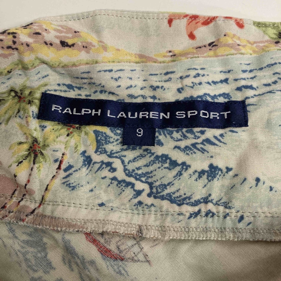 Ralph Lauren(ラルフローレン)のRALPH LAUREN SPORT マキシ ワンピース 総柄 ハワイアン 9 レディースのワンピース(ロングワンピース/マキシワンピース)の商品写真