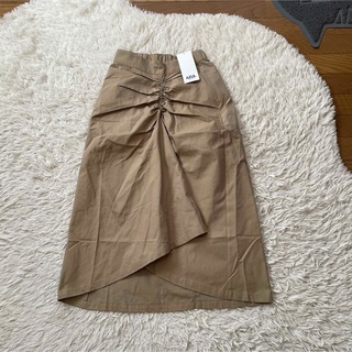 アズールバイマウジー(AZUL by moussy)のアズールbyマウジー　タグ付き未使用スカート　サイズS(ロングスカート)
