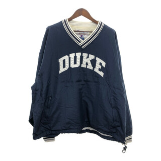 チャンピオン(Champion)の90年代 Champion チャンピオン Vネック プルオーバー DUKE デューク アウター 大きいサイズ カレッジ (メンズ XXL) 中古 古着 P8623(その他)