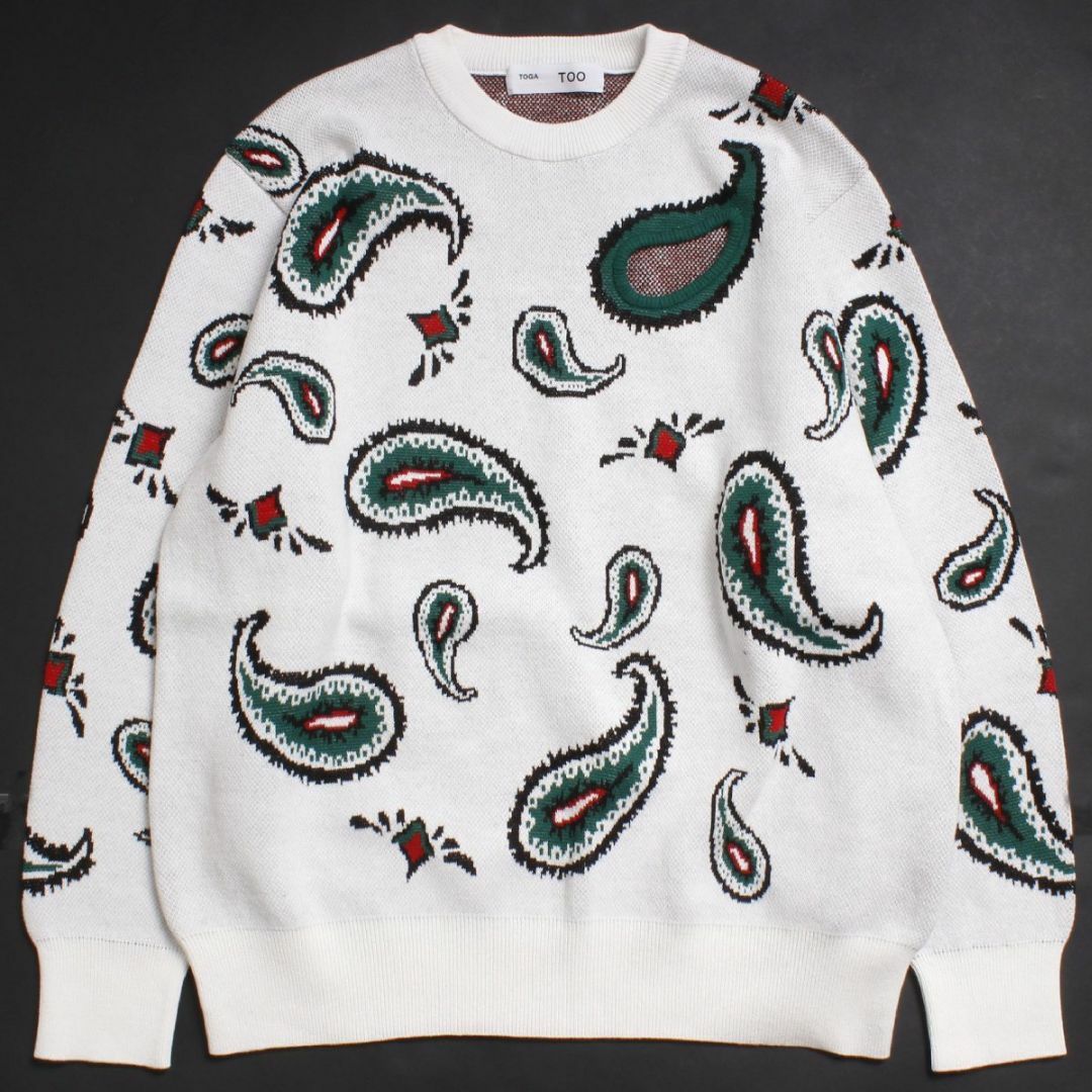TOGA - 24ss TOGA TOO PAISLEY JACQUARD KNIT ニット の通販 by TOGA - 24ss TOGA TOO PAISLEY JACQUARD KNIT ニット の通販 by