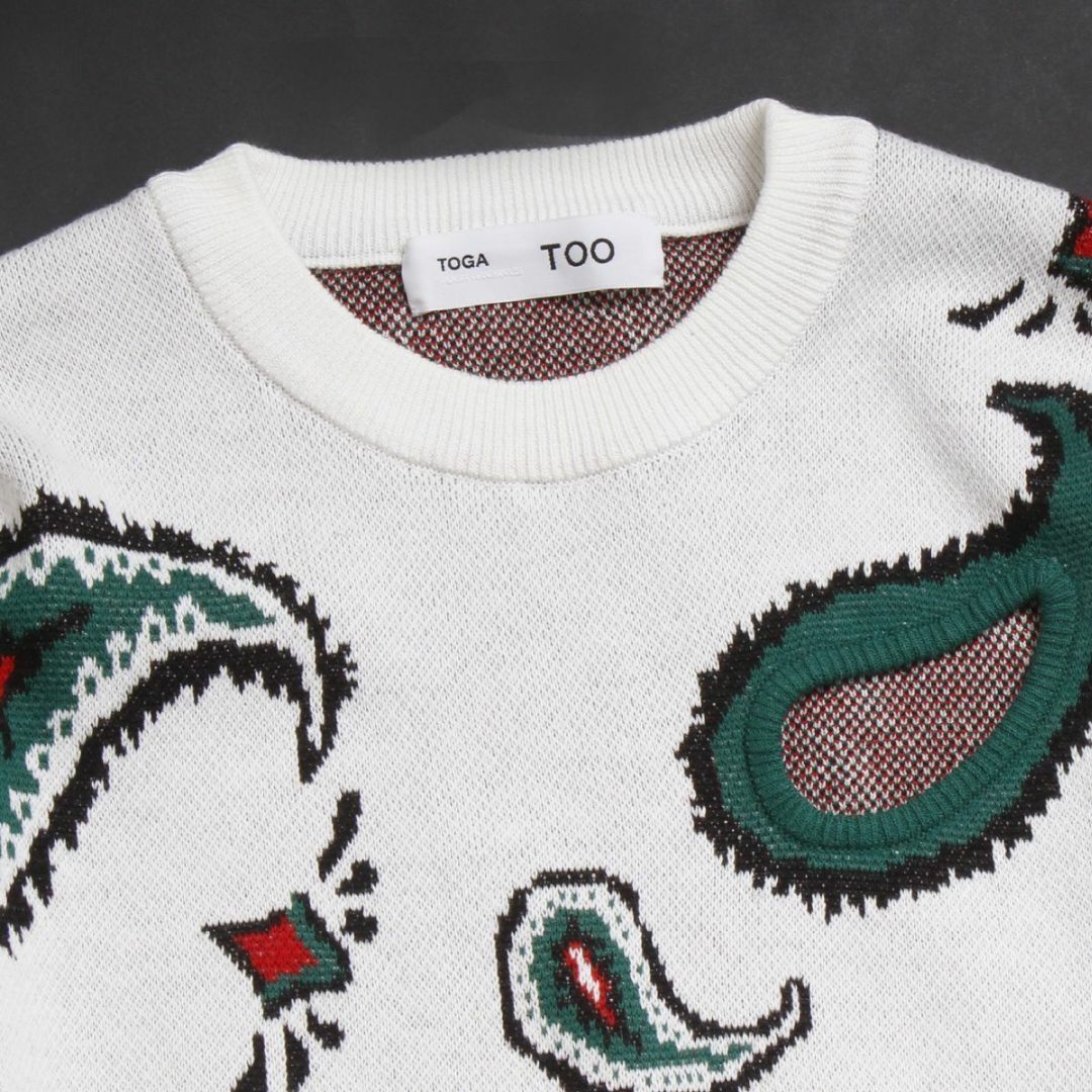 TOGA - 24ss TOGA TOO PAISLEY JACQUARD KNIT ニット の通販 by TOGA - 24ss TOGA TOO PAISLEY JACQUARD KNIT ニット の通販 by
