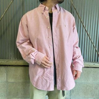 ラルフローレン(Ralph Lauren)のビッグサイズ Ralph Lauren ラルフローレン CLASSIC FIT  長袖 オックスフォードシャツ  メンズ3XL相当(シャツ)