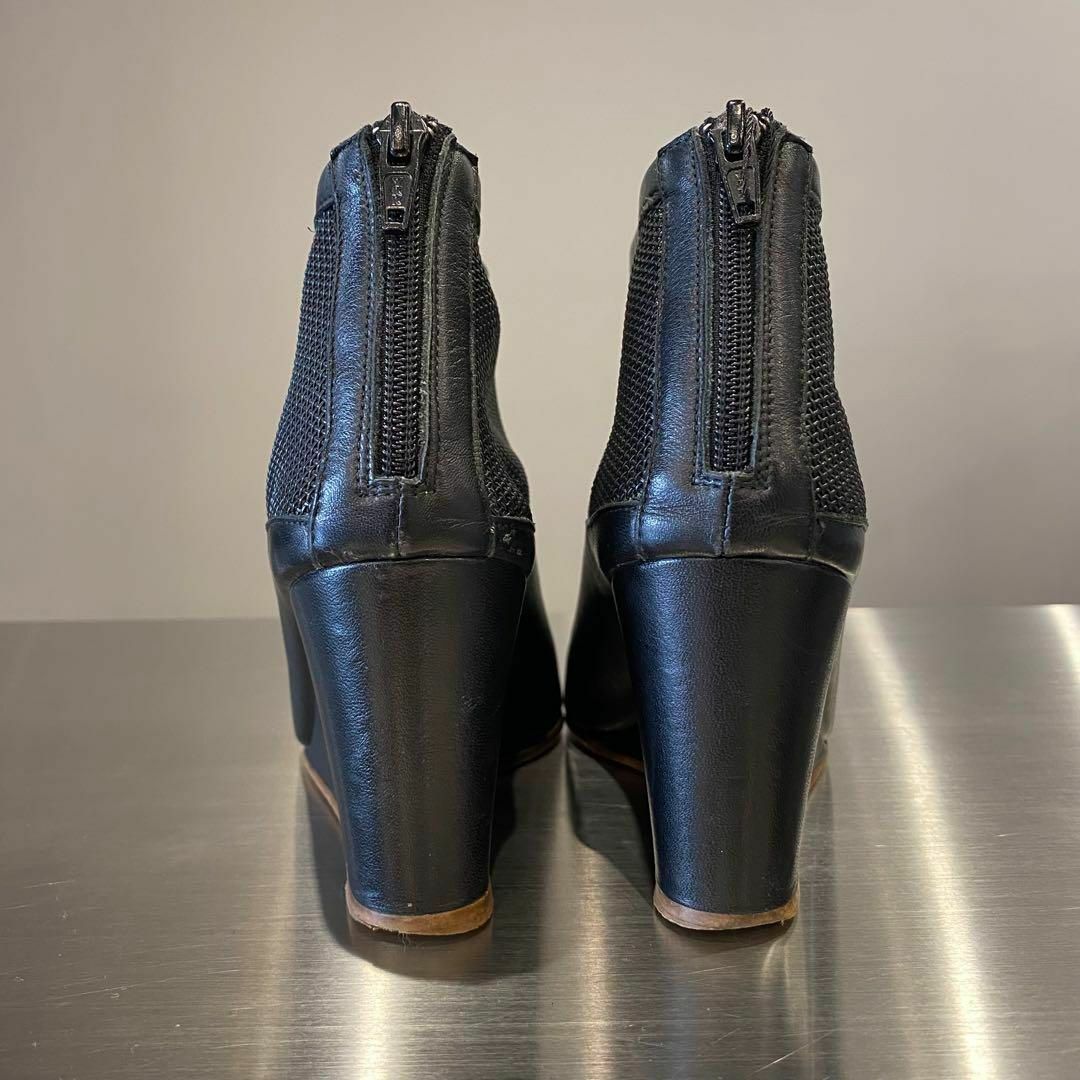 MM6(エムエムシックス)の『MM6』エムエムシックス (37 1/2) メッシュ切替 ブーティ レディースの靴/シューズ(ブーティ)の商品写真