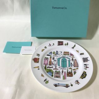 ティファニー(Tiffany & Co.)のティファニー　皿　プレート　中皿　ケーキ皿　未使用品　箱無し(食器)