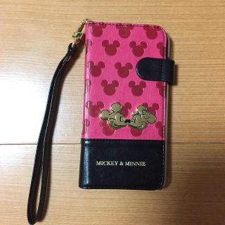 ディズニー iPhone 手帳カバー(iPhoneケース)