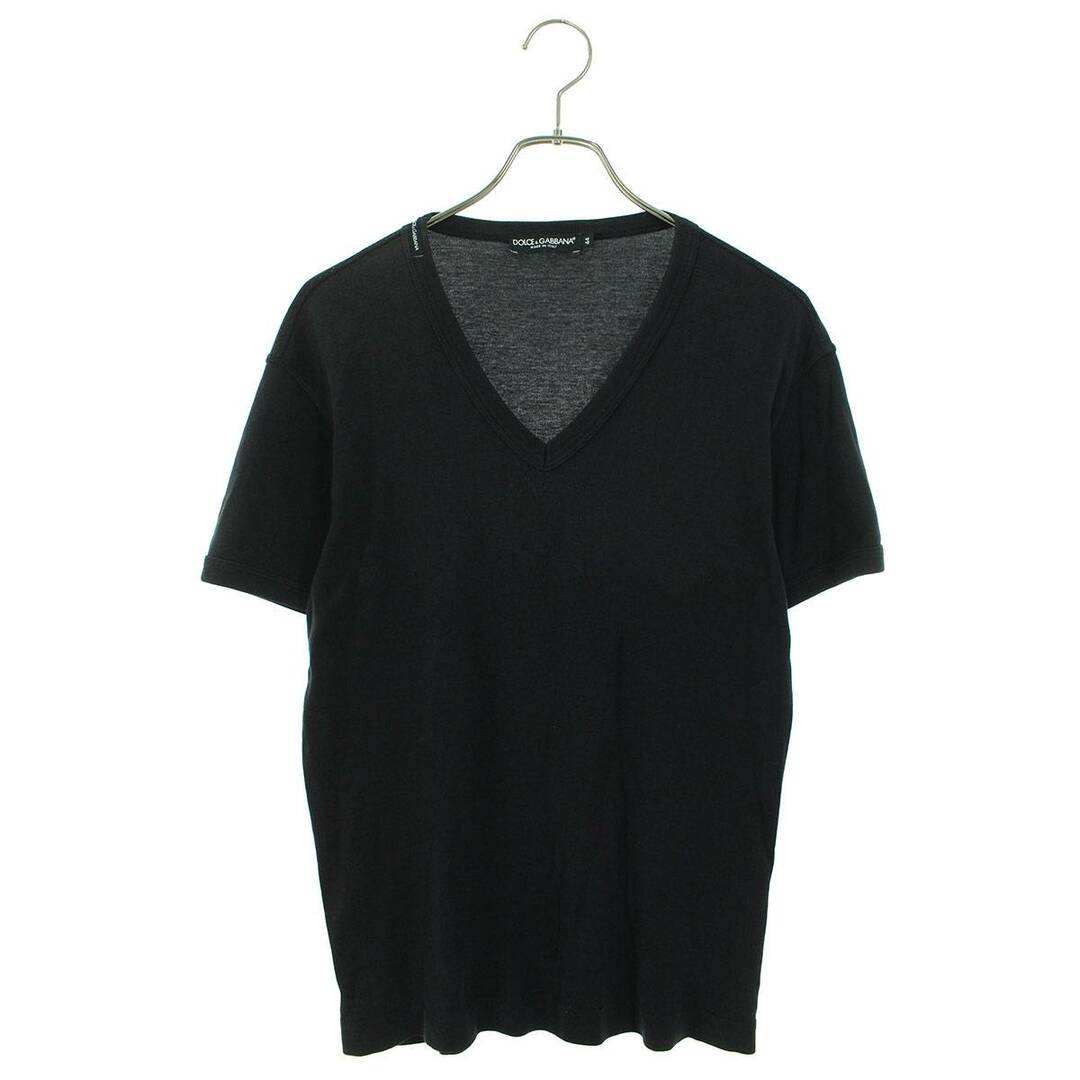 DOLCE&GABBANA(ドルチェアンドガッバーナ)のドルチェアンドガッバーナ VネックコットンTシャツ メンズ 44 メンズのトップス(Tシャツ/カットソー(半袖/袖なし))の商品写真