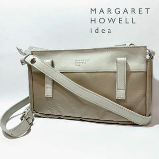 マーガレットハウエル(MARGARET HOWELL)の【美品】MARGARET HOWELL idea ショルダーバッグ 斜め掛け(ショルダーバッグ)