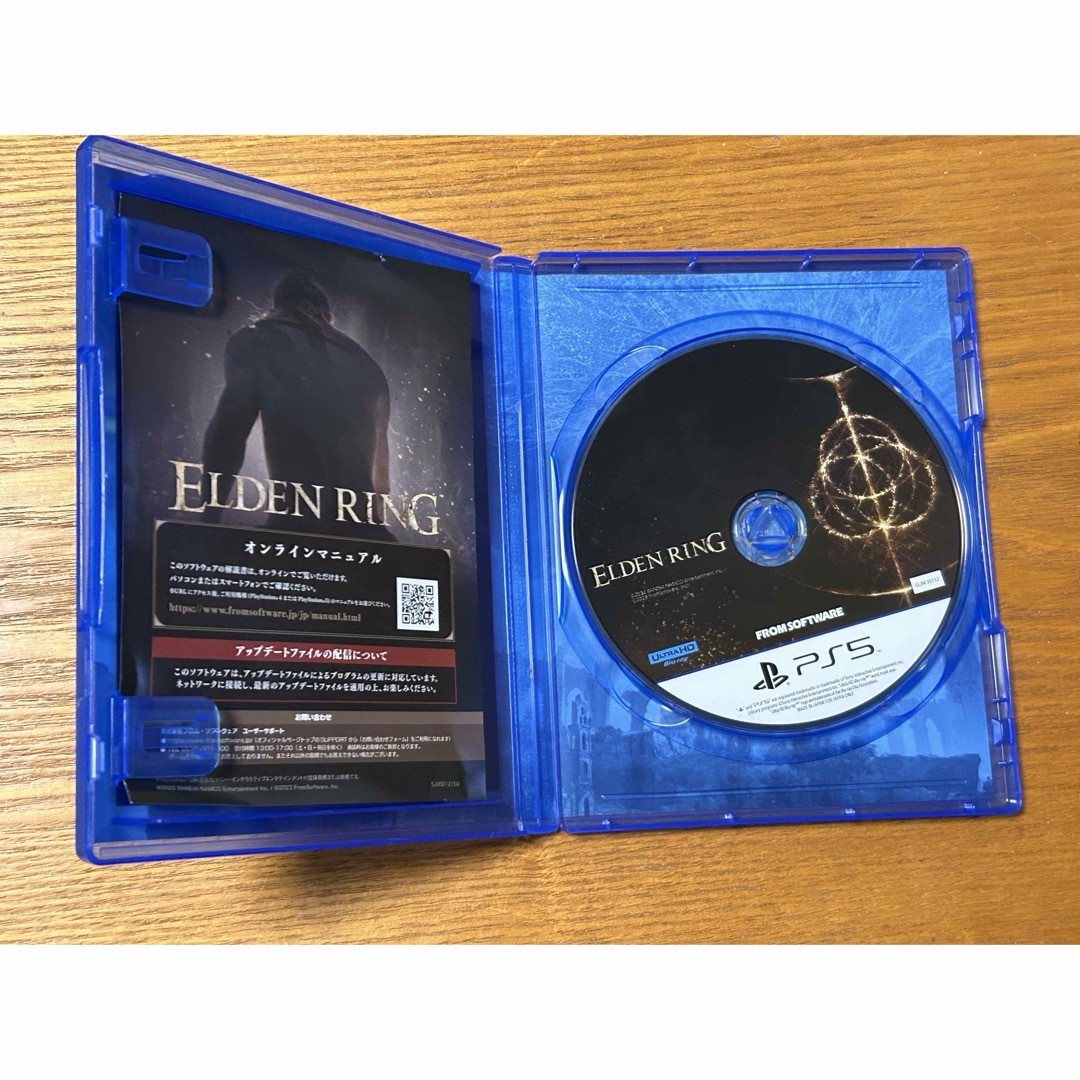 PlayStation(プレイステーション)のELDEN RING エルデンリング PS5 エンタメ/ホビーのゲームソフト/ゲーム機本体(家庭用ゲームソフト)の商品写真