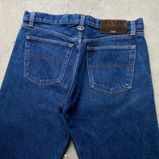 90年代 イタリア製 VALENTINO JEANS ヴァレンティノ ストレートデニムパンツ メンズW32(ペインターパンツ)