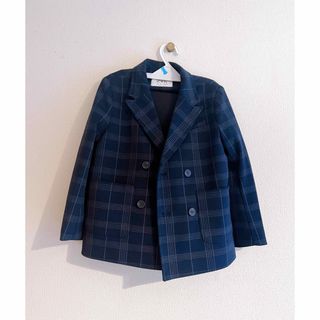 ザラキッズ(ZARA KIDS)のzaraチェックスーツ2023ss　116(ドレス/フォーマル)