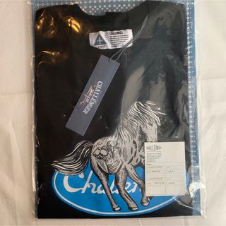 ネイバーフッド(NEIGHBORHOOD)のL黒【CHALLENGER】HORSE TEE／新品タグ付／送料込(Tシャツ/カットソー(半袖/袖なし))