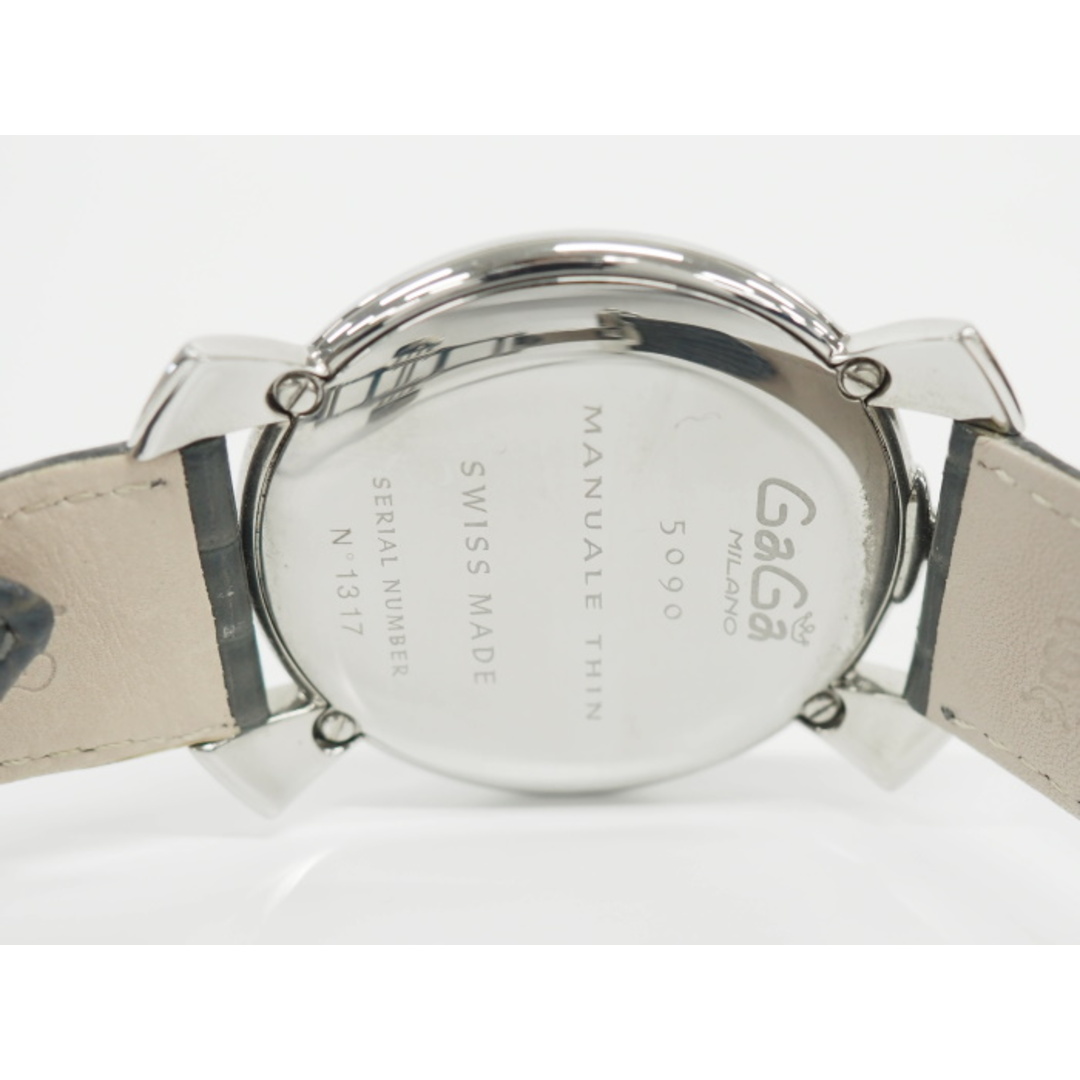 GaGa MILANO(ガガミラノ)のGaGa Milano マヌアーレ メンズ 腕時計 クオーツ SS メンズの時計(腕時計(アナログ))の商品写真