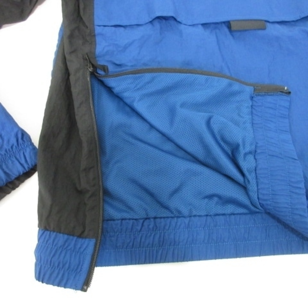 NIKE(ナイキ)のナイキ ハーフジップナイロンジャケット ブルゾン L 青 ブルー ■U90 メンズのジャケット/アウター(ブルゾン)の商品写真