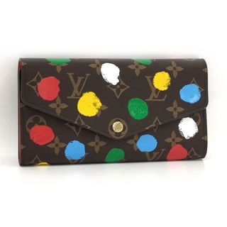 ルイヴィトン(LOUIS VUITTON)のLOUIS VUITTON ポルトフォイユサラ NM 2つ折り 長財布 コラボ(財布)