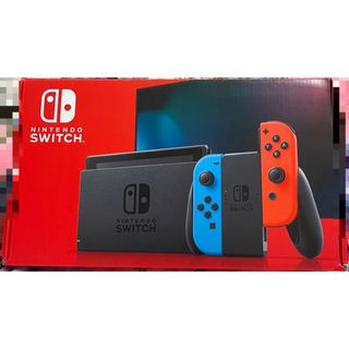 ニンテンドースイッチ(Nintendo Switch)のNintendo Switch JOY-CON(L) ネオンブルー/(R) ネオ(家庭用ゲーム機本体)