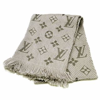 ルイヴィトン(LOUIS VUITTON)のLOUIS VUITTON エシャルプ ロゴマニア マフラー ウール シルク(マフラー/ショール)