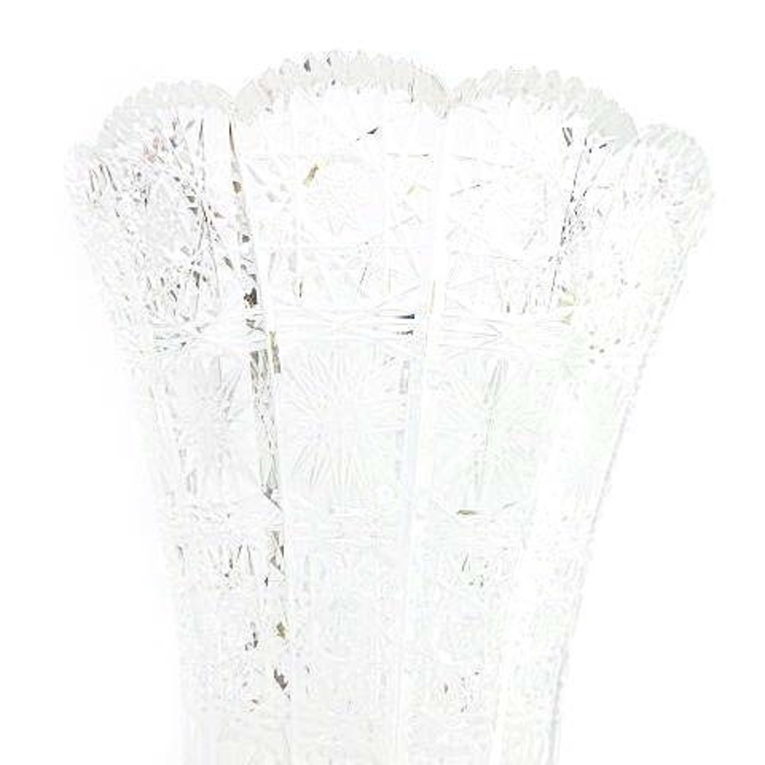 other(アザー)のボヘミア クリスタル 500PK 特大 フラワーベース 花瓶 30.5cm エンタメ/ホビーの美術品/アンティーク(ガラス)の商品写真