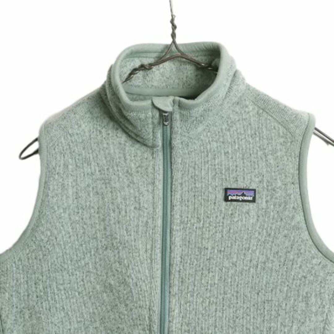 patagonia(パタゴニア)の14年製 パタゴニア ベターセーター ベスト レディース S 古着 Patagonia フリース ニット セーター 重ね着 前開き アウトドア フルジップ  レディースのトップス(ベスト/ジレ)の商品写真