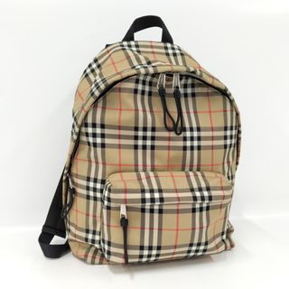 バーバリー(BURBERRY)のBURBERRY バックパック ノバチェック ナイロン 8016106(リュック/バックパック)