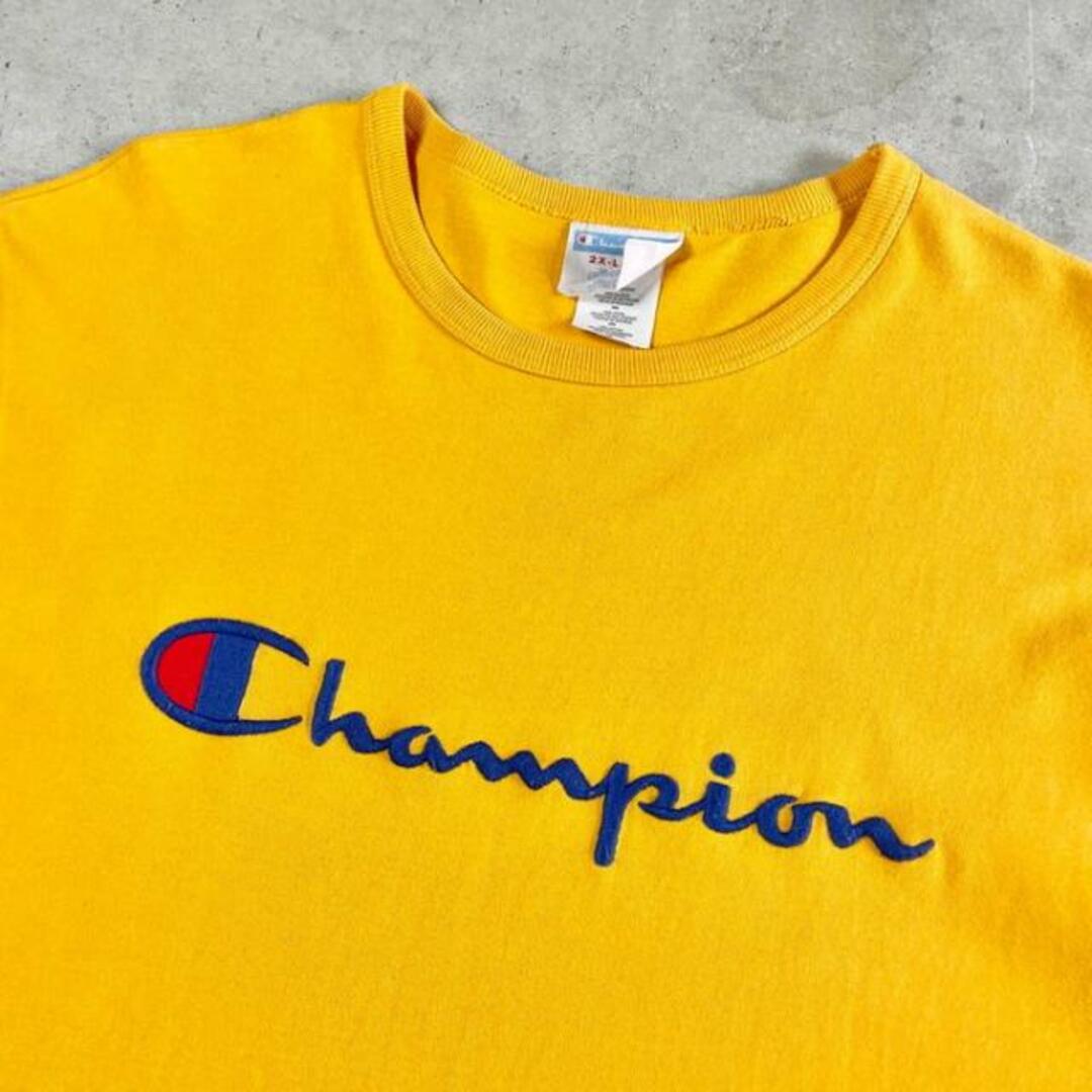 Champion(チャンピオン)のビッグサイズ Champion チャンピオン ロゴ刺繍 Tシャツ メンズ2XL メンズのトップス(Tシャツ/カットソー(半袖/袖なし))の商品写真