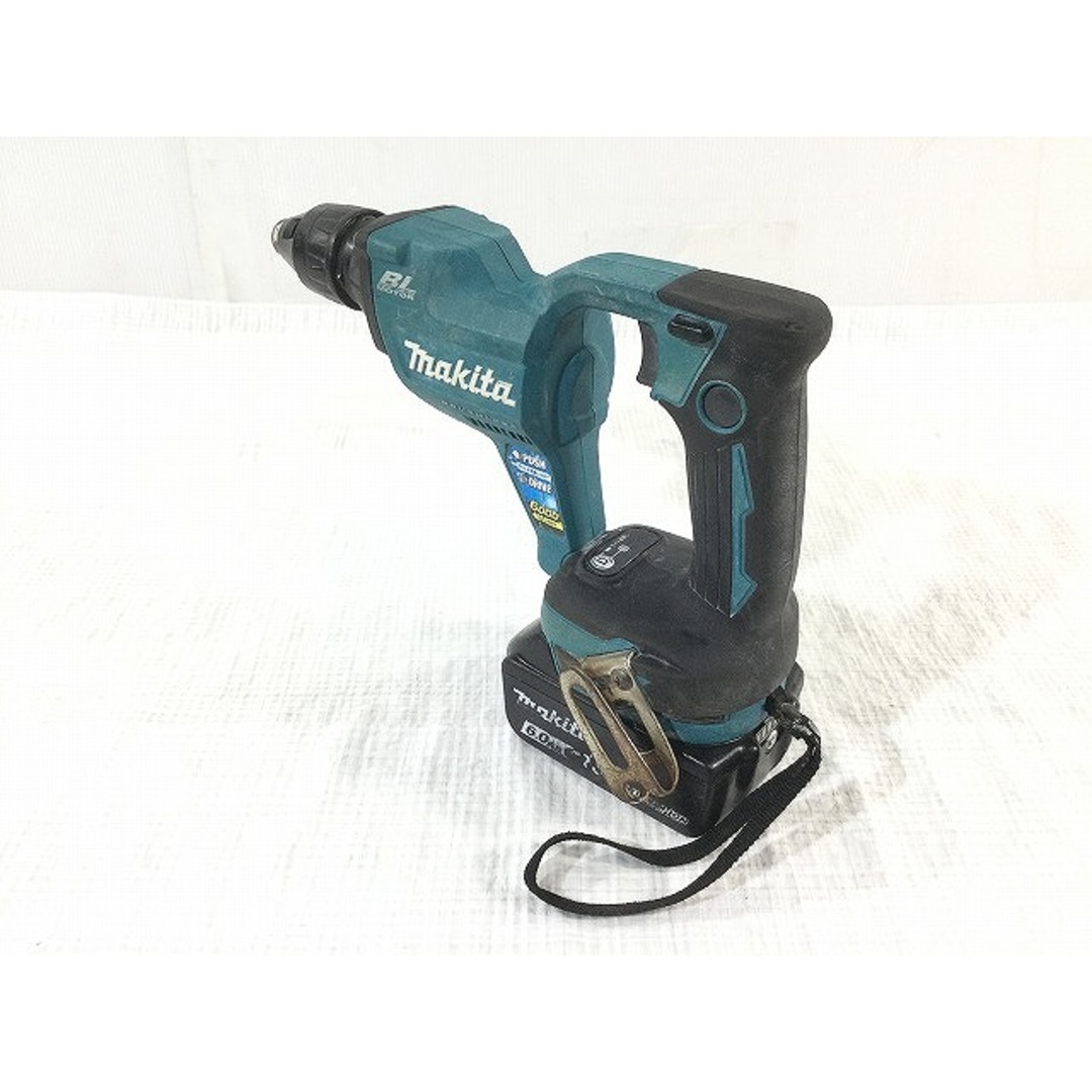 Makita(マキタ)の☆中古品☆makita マキタ 18V 充電式スクリュードライバ FS600D バッテリー2個(18V 6.0Ah) 充電器付き DIY 日曜大工 79567 自動車/バイクのバイク(工具)の商品写真