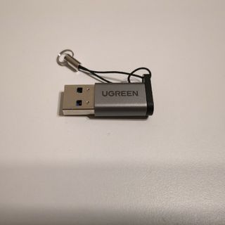 ユーグリーン(UGREEN)のUSB Type-C to Type-A 変換アダプタ 35mm データ通信(PC周辺機器)