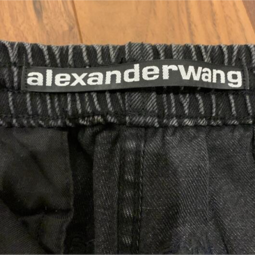 Alexander Wang(アレキサンダーワン)のalexanderwang  アレキサンダーワン　ロゴ刺繍　ジョガーパンツ レディースのパンツ(カジュアルパンツ)の商品写真