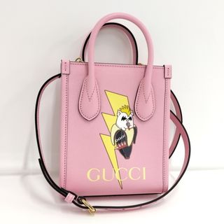 グッチ(Gucci)のGUCCI ばなにゃコラボレーション 2WAY ショルダーバッグ ハンドバッグ(ショルダーバッグ)