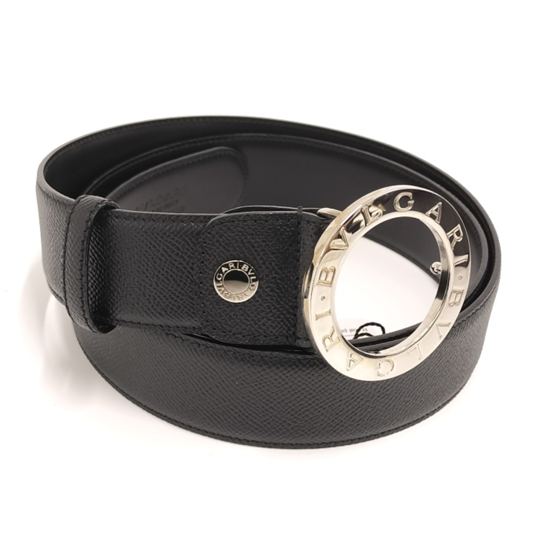 BVLGARI - BVLGARI ブルガリ ブルガリ ベルト レザー ブラックの BVLGARI - BVLGARI ブルガリ ブルガリ ベルト レザー ブラックの