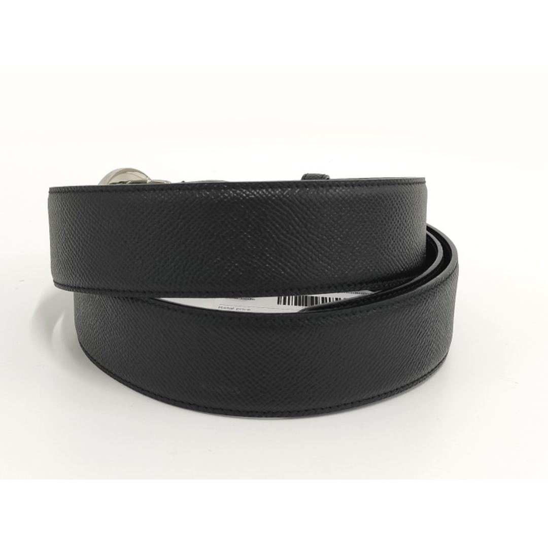 BVLGARI - BVLGARI ブルガリ ブルガリ ベルト レザー ブラックの BVLGARI - BVLGARI ブルガリ ブルガリ ベルト レザー ブラックの