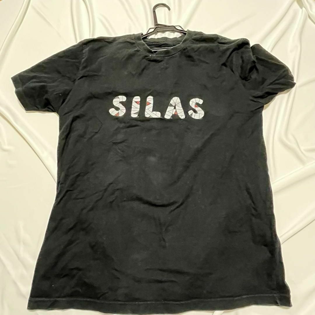 SILAS サイラス ブラック Tシャツ 包帯 キャラクター メンズのトップス(Tシャツ/カットソー(半袖/袖なし))の商品写真