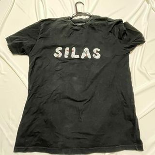 SILAS サイラス ブラック Tシャツ 包帯 キャラクター(Tシャツ/カットソー(半袖/袖なし))