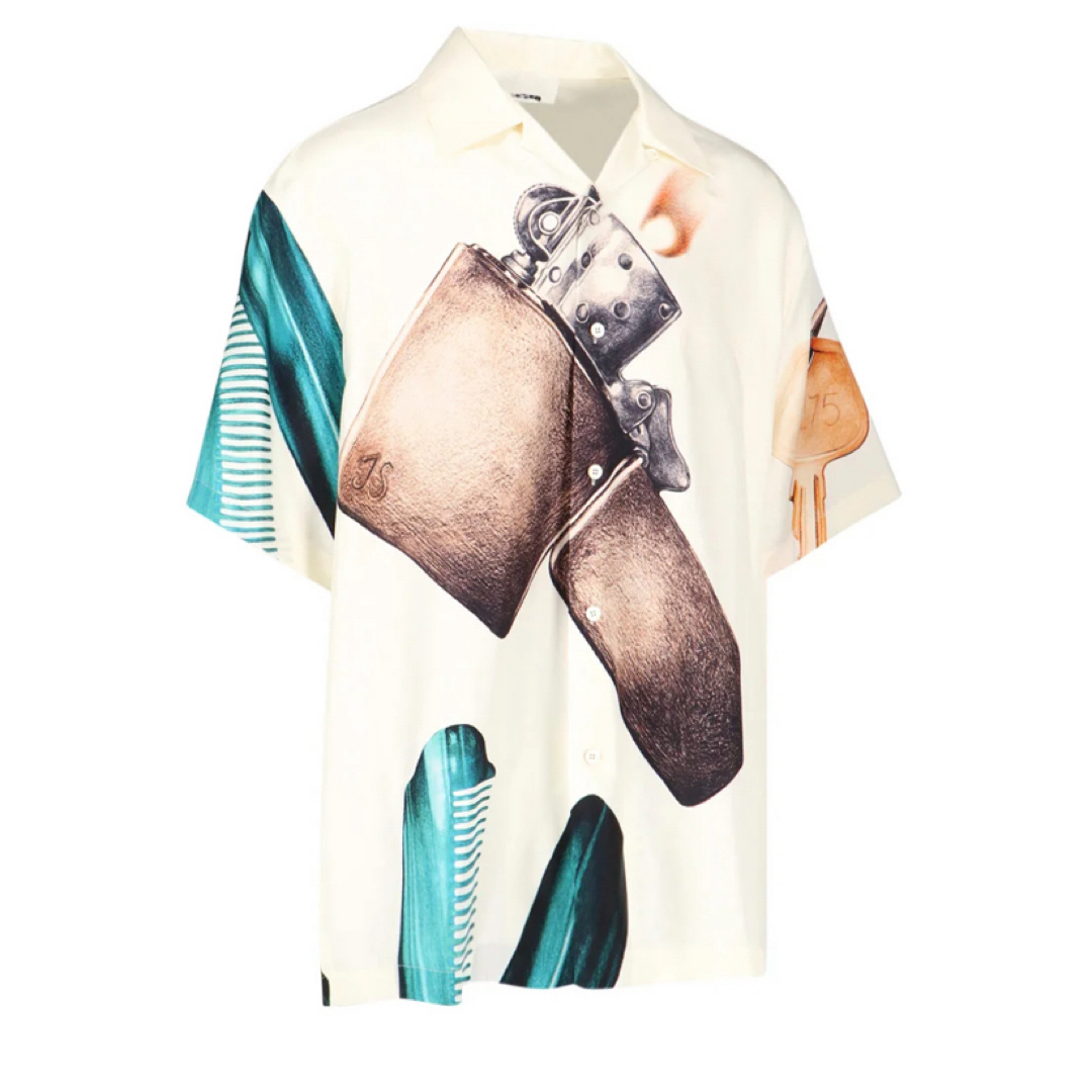 Jil Sander(ジルサンダー)のJil Sander グラフィックプリント半袖シャツ メンズのトップス(シャツ)の商品写真